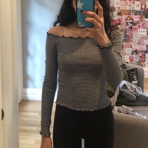 Off shoulder top